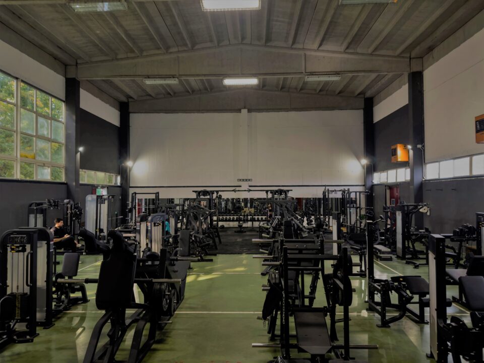 Vista ampia della sala Alpha Elite Fitness Club